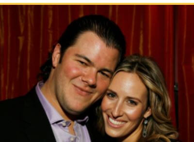 Raina Dawn Dieterle with her then Fiancé Christopher in their engagement party